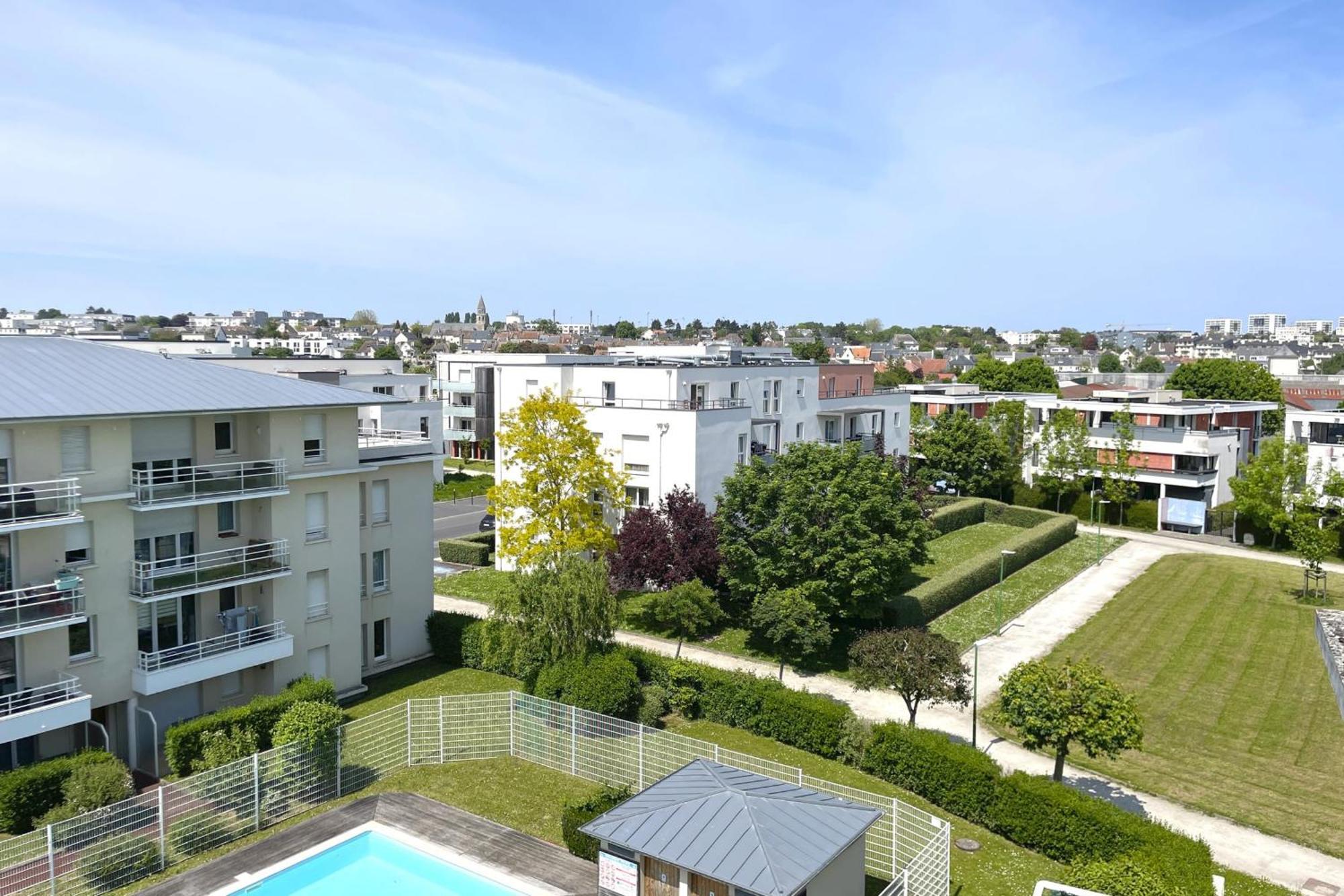 Le Rooftop - Terrasse - Parking - Piscine Caen Exterior foto